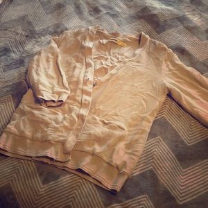 Nude cardigan